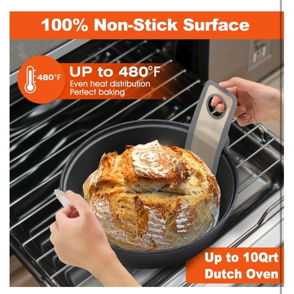 Silicone Bread Sling Dutch Oven - Picture 2 of 4